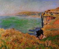 Monet, Claude Oscar - The Cliff at Varengeville